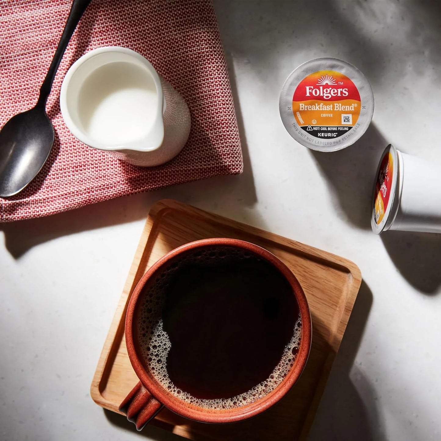 Folgers K Cups Folgers Breakfast Blend Mild Roast Coffee, 128 Keurig K-Cup Pods