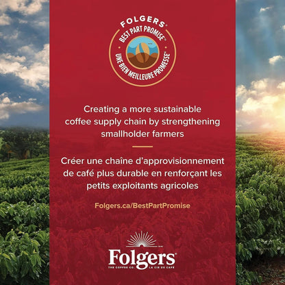 Folgers Hazelnut Cream K-Cup Coffee Pods 12 Count